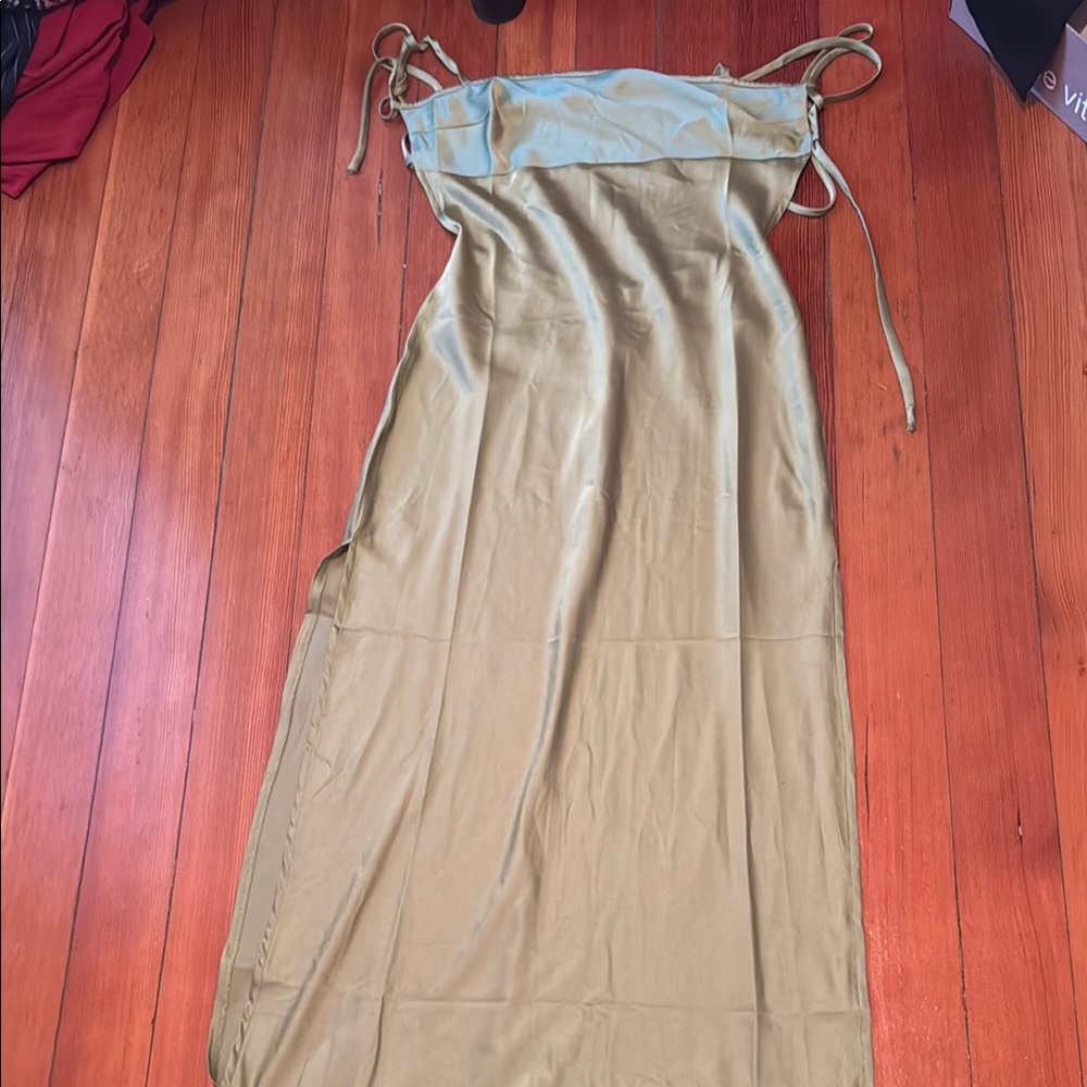 Princess Polly Olive Green Maxi Dress